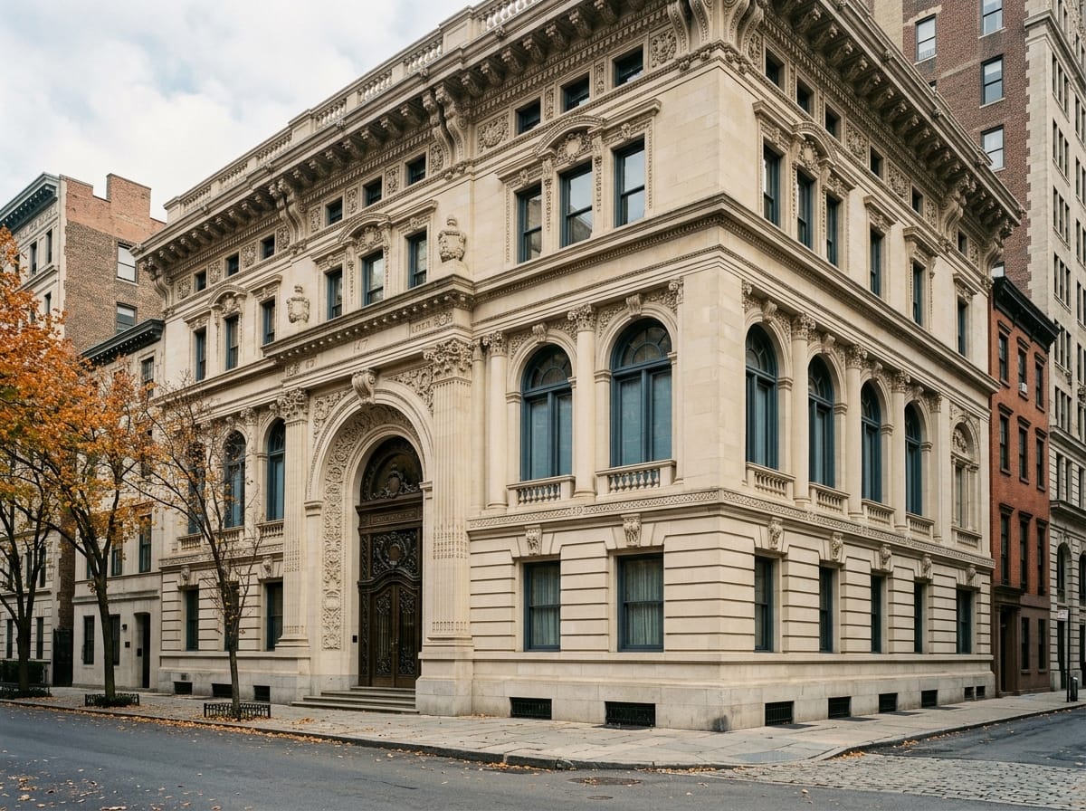 A 1909 Beaux-Arts duplex above Madison Square, Flatiron.