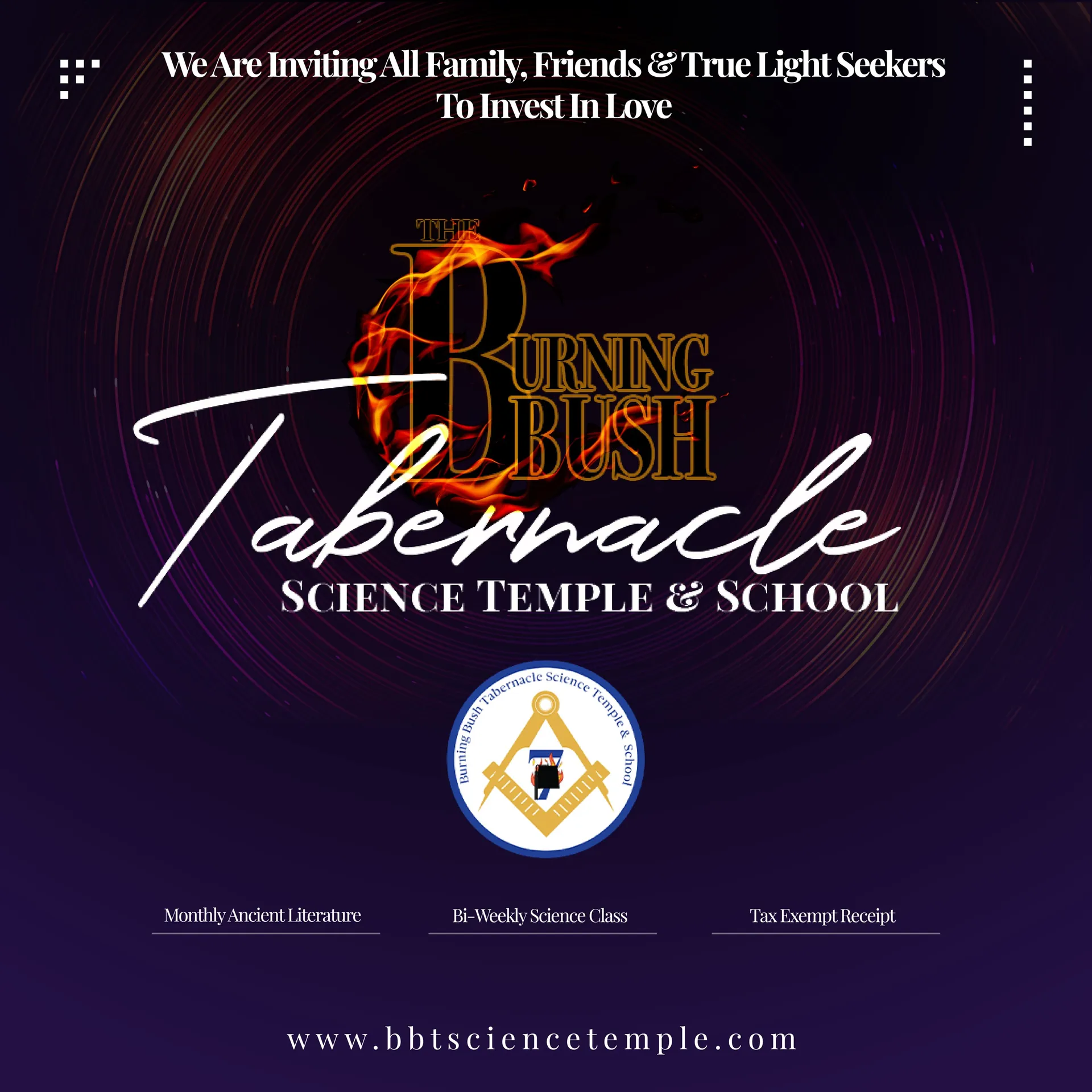 Burning Bush Tabernacle Science Temple & School