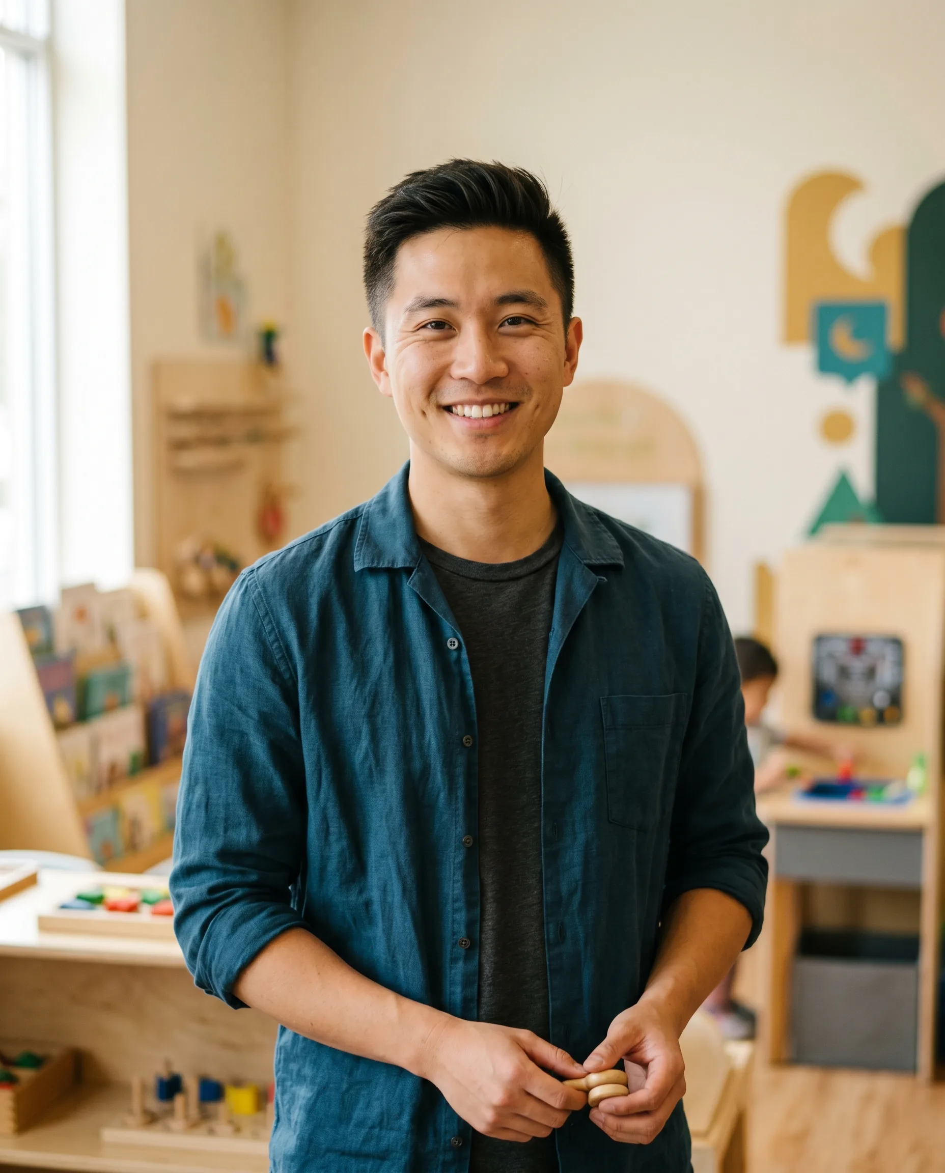 Kenji Watanabe, Gallery Educator, The Light Lab