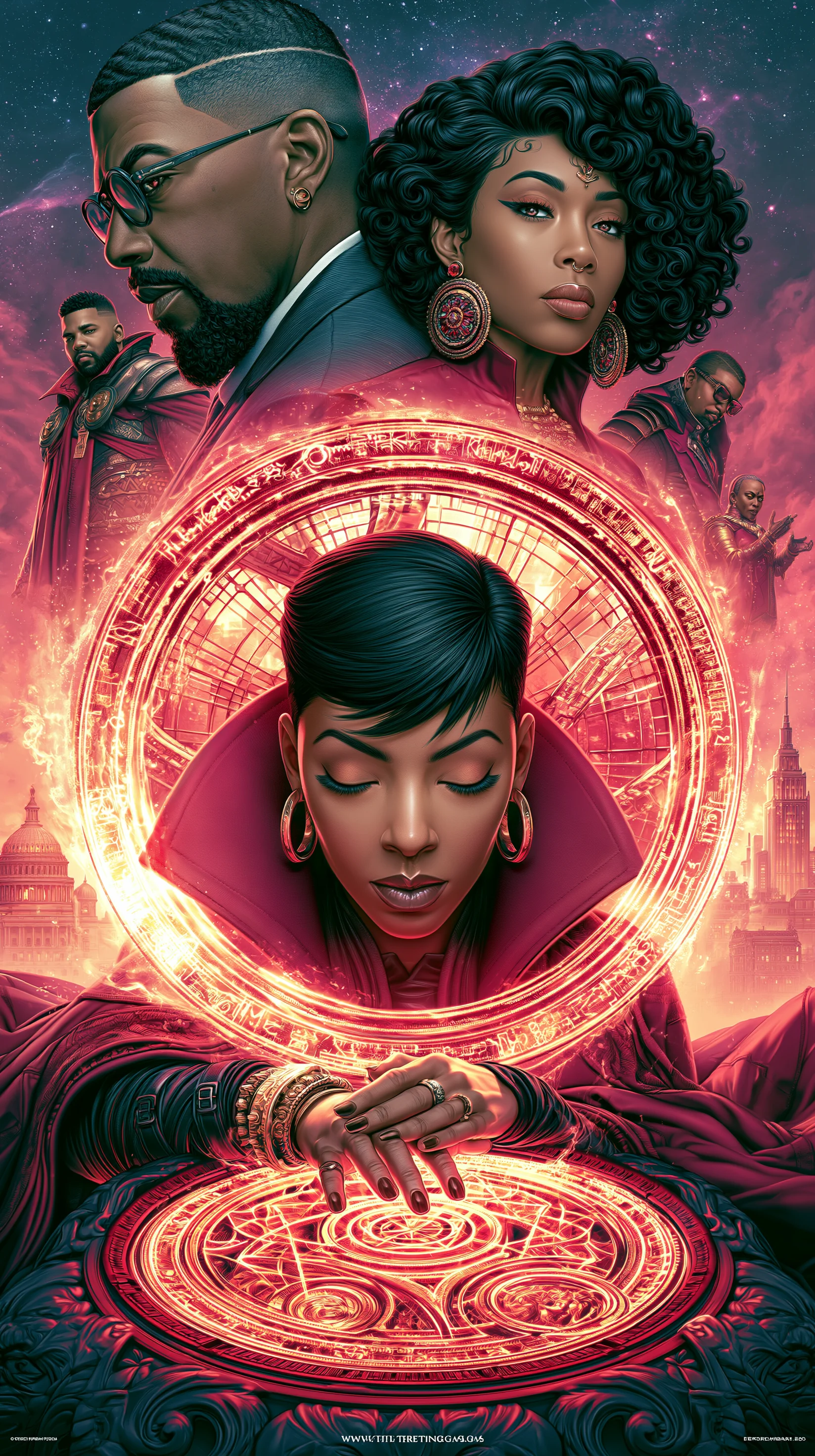 Resurrection of the Awakening Minds — FLAIR Issue 03, Moorsachi Multiverse artwork