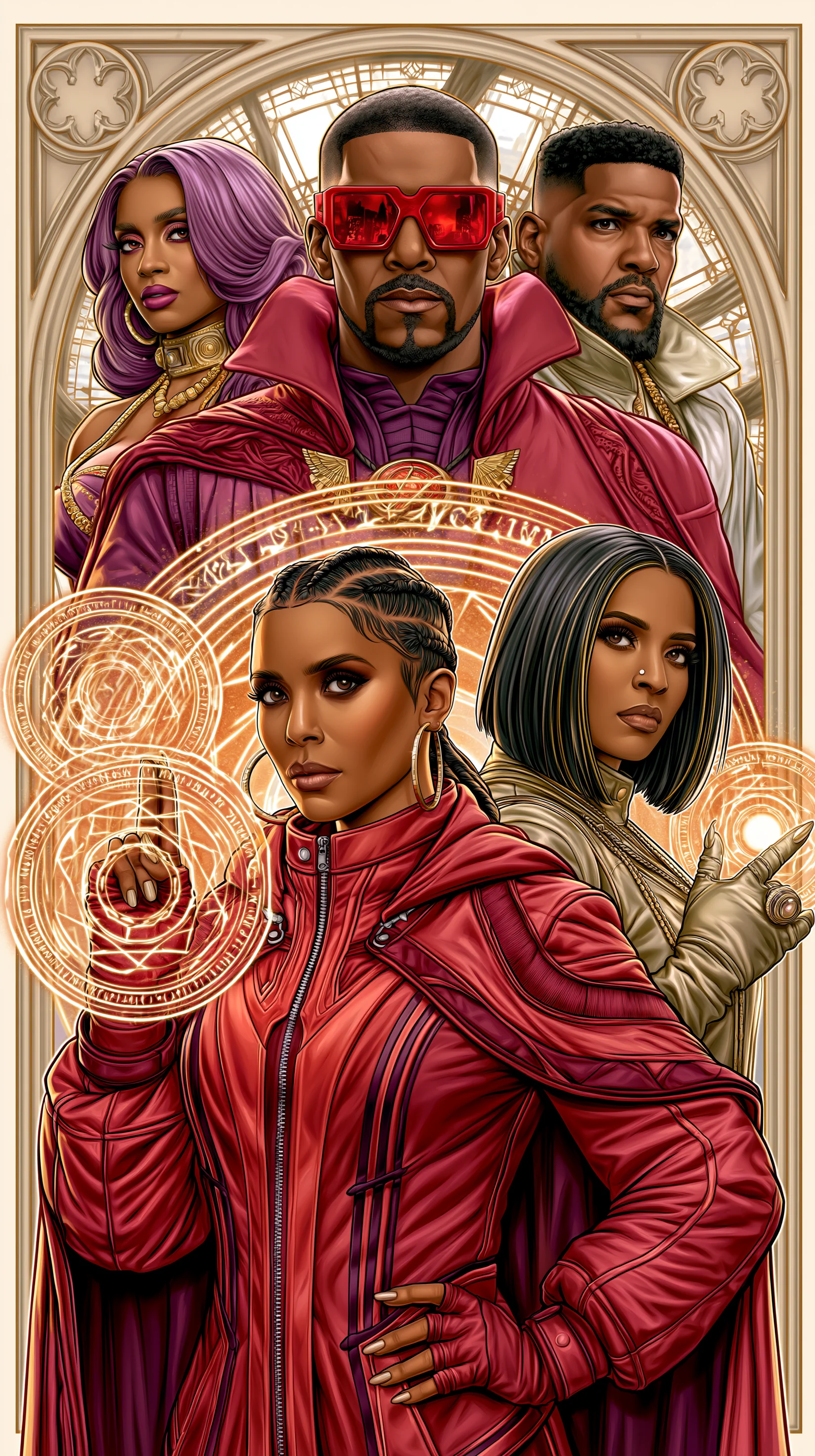 The Multiverse Remembers — FLAIR Issue 03, Moorsachi Multiverse artwork