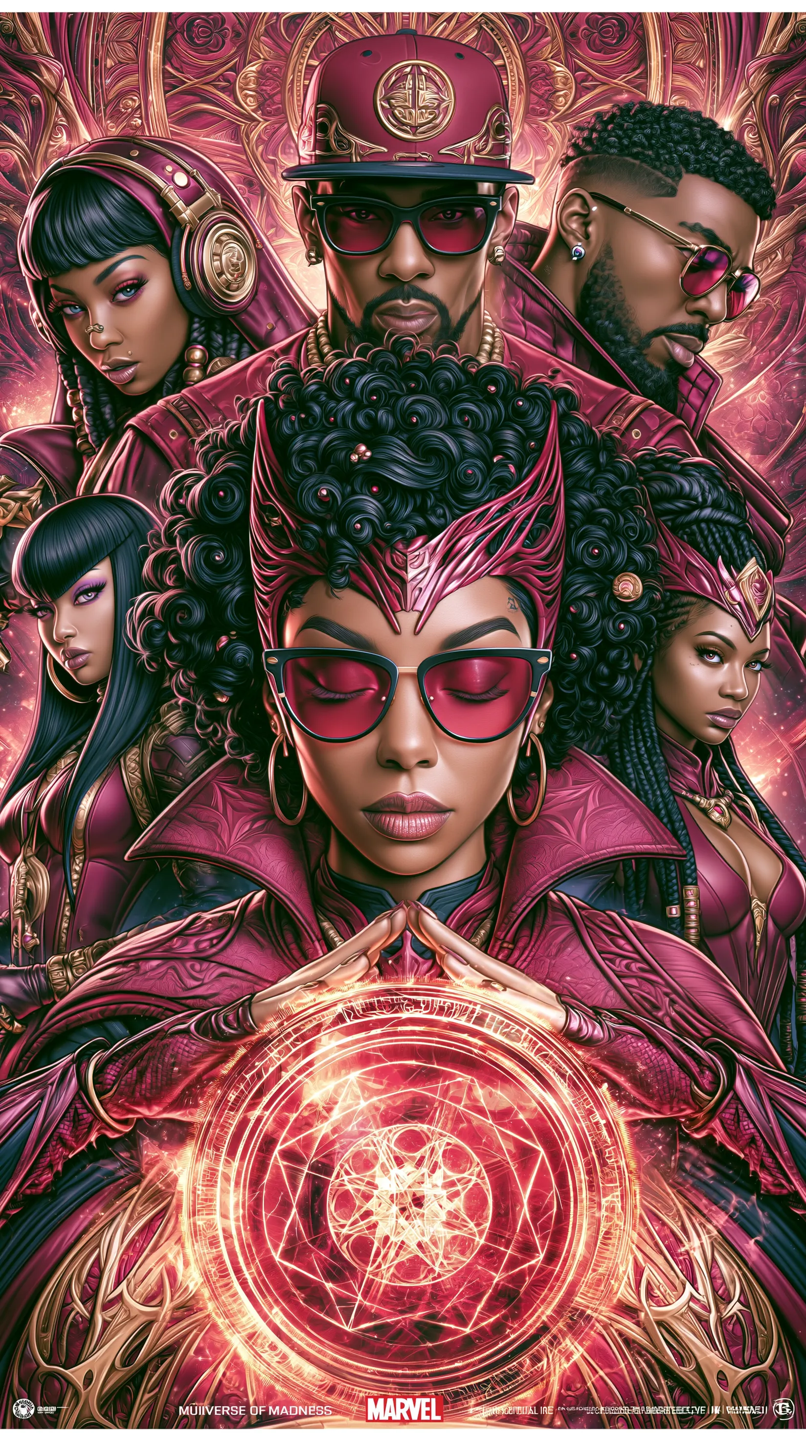 Echoes of the Infinite — FLAIR Issue 03, Moorsachi Multiverse artwork