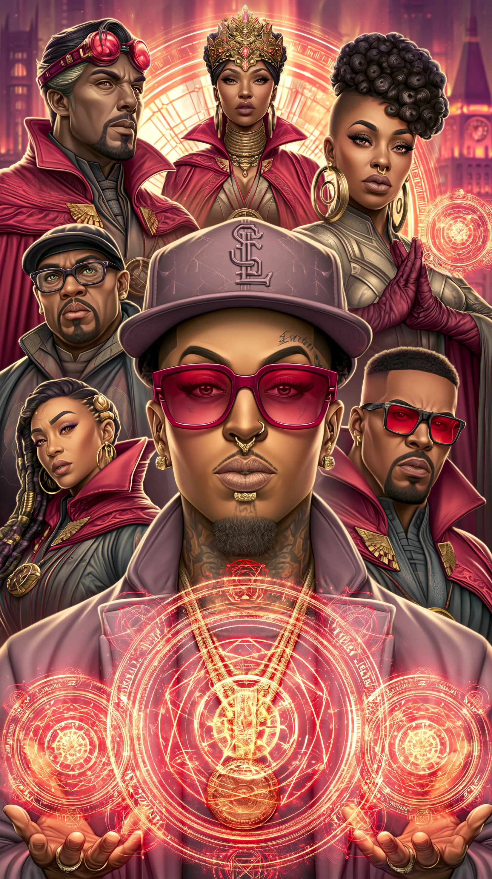 Convergence of All Things — FLAIR Issue 03, Moorsachi Multiverse artwork