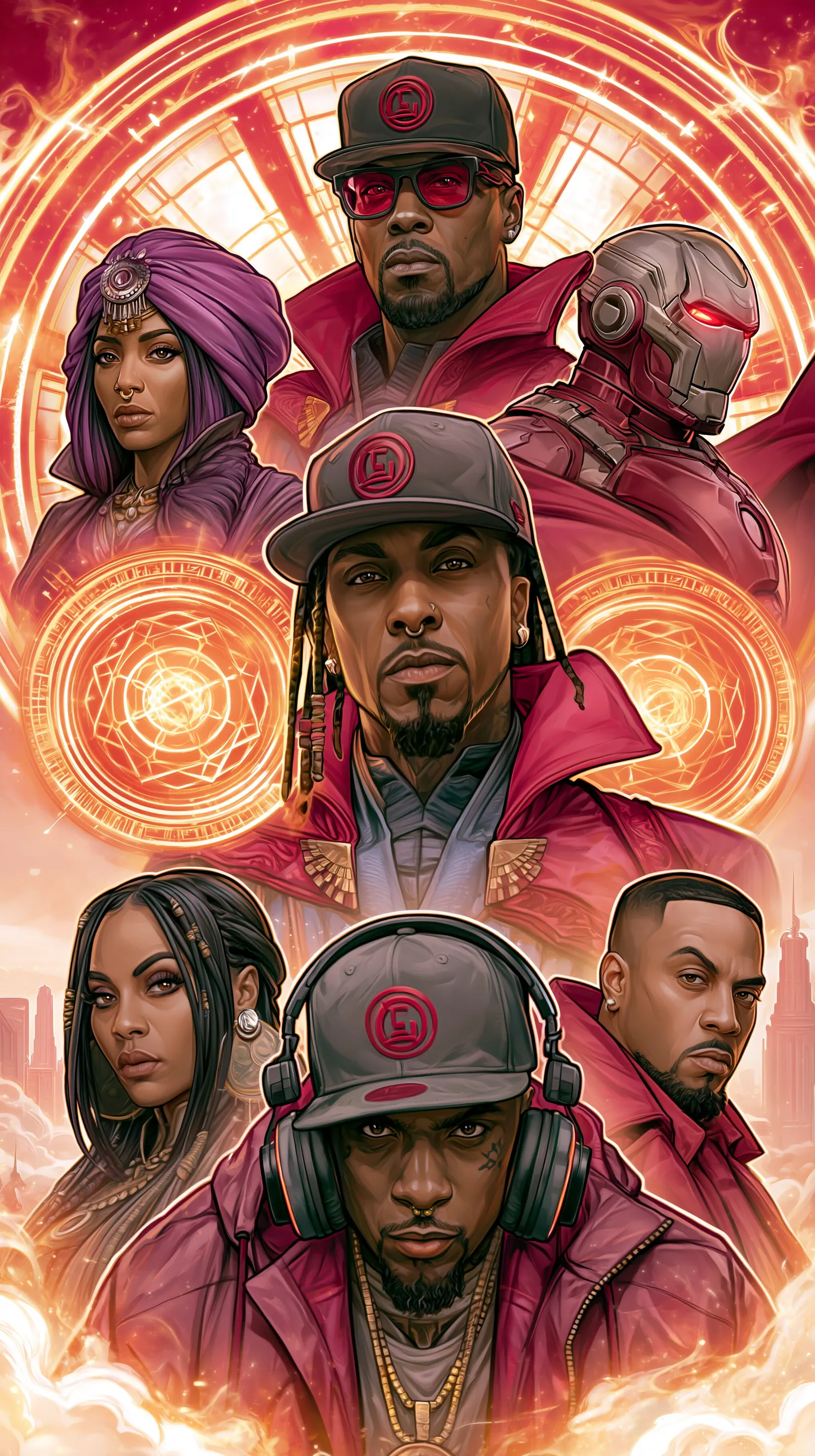 The Mirror of Eternity — FLAIR Issue 03, Moorsachi Multiverse artwork