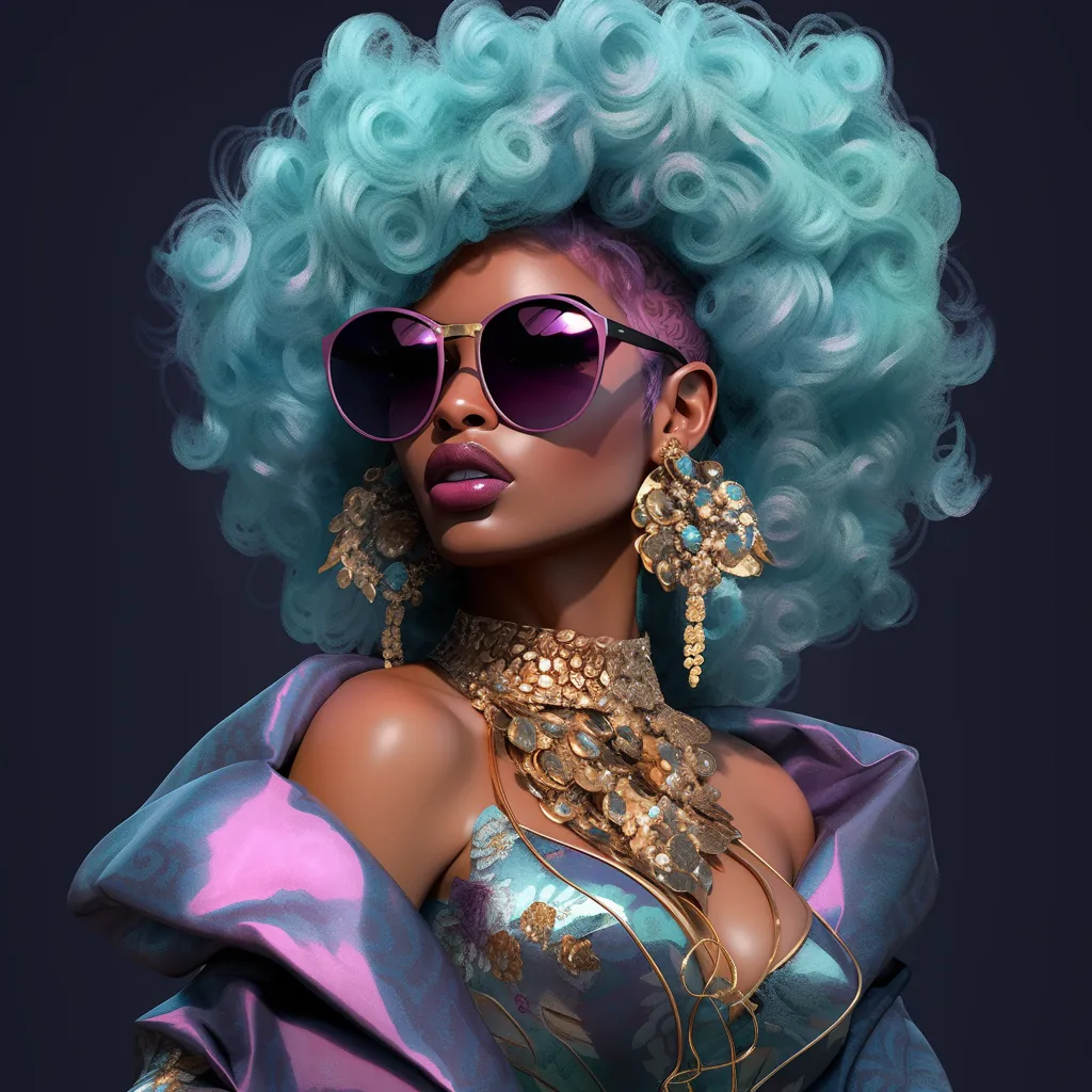 Graphic experiment — icon portrait variant 3