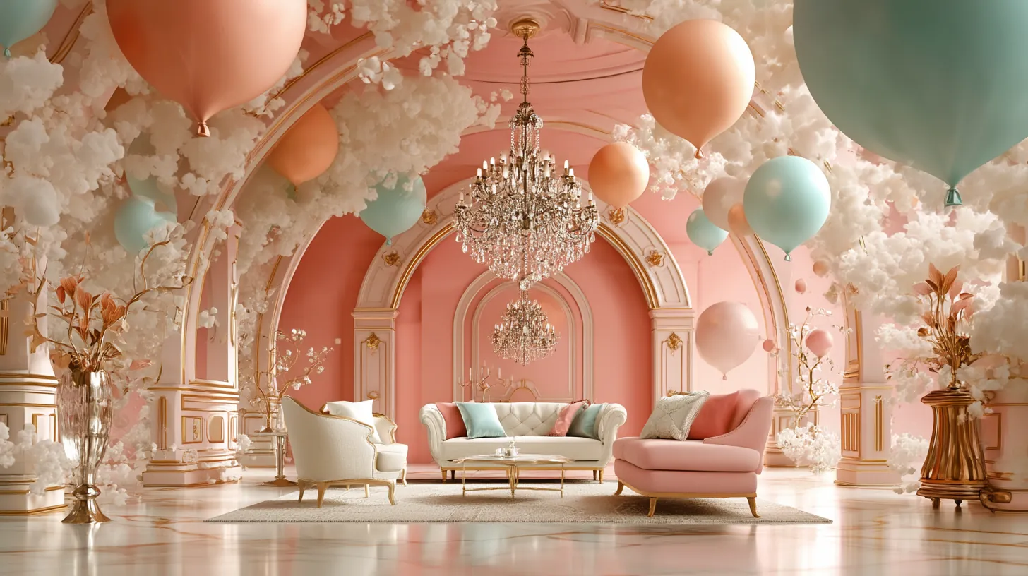 Plush Rooms — model in velvet interior, archive frame 3