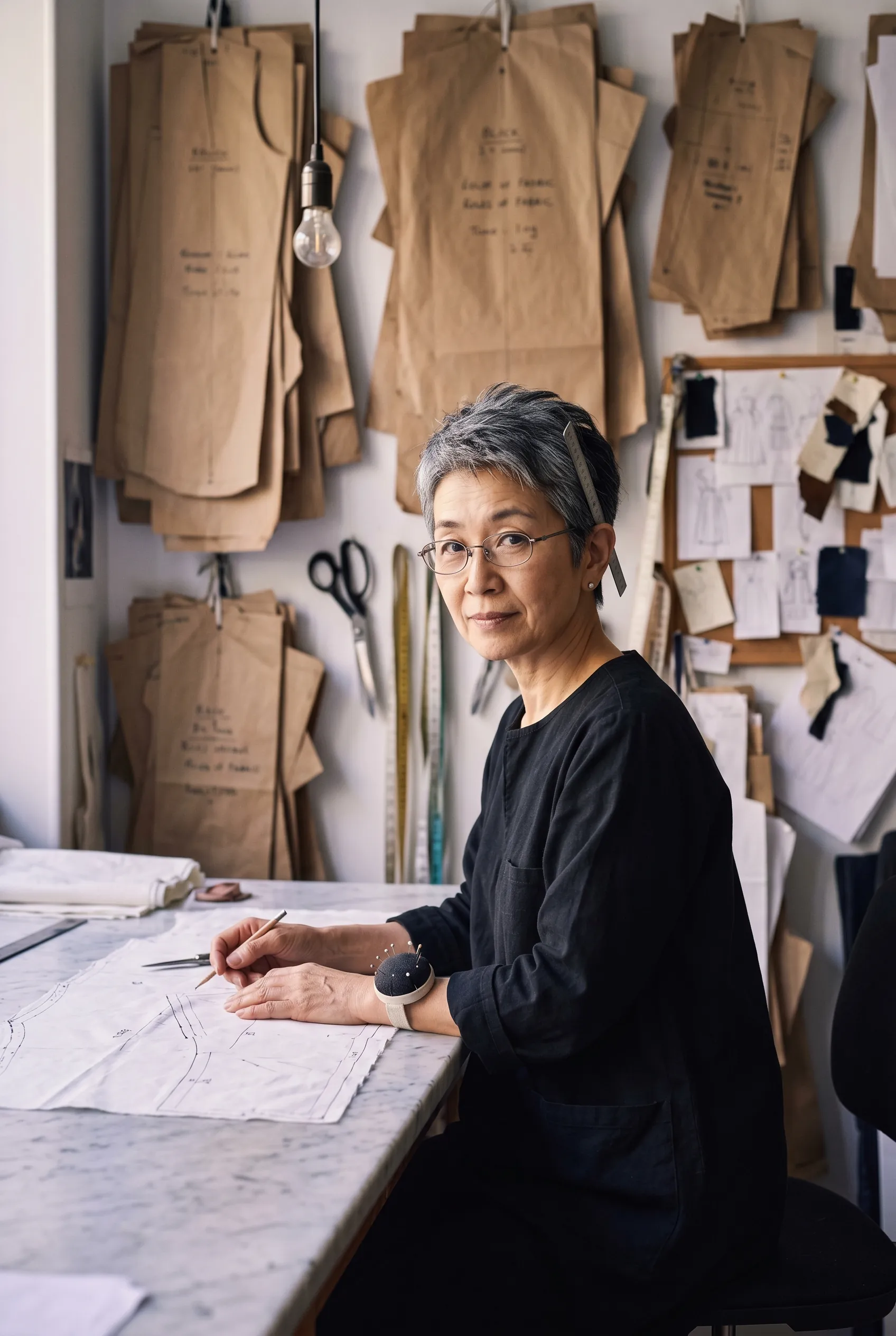 Yuki Harada — pattern cutting