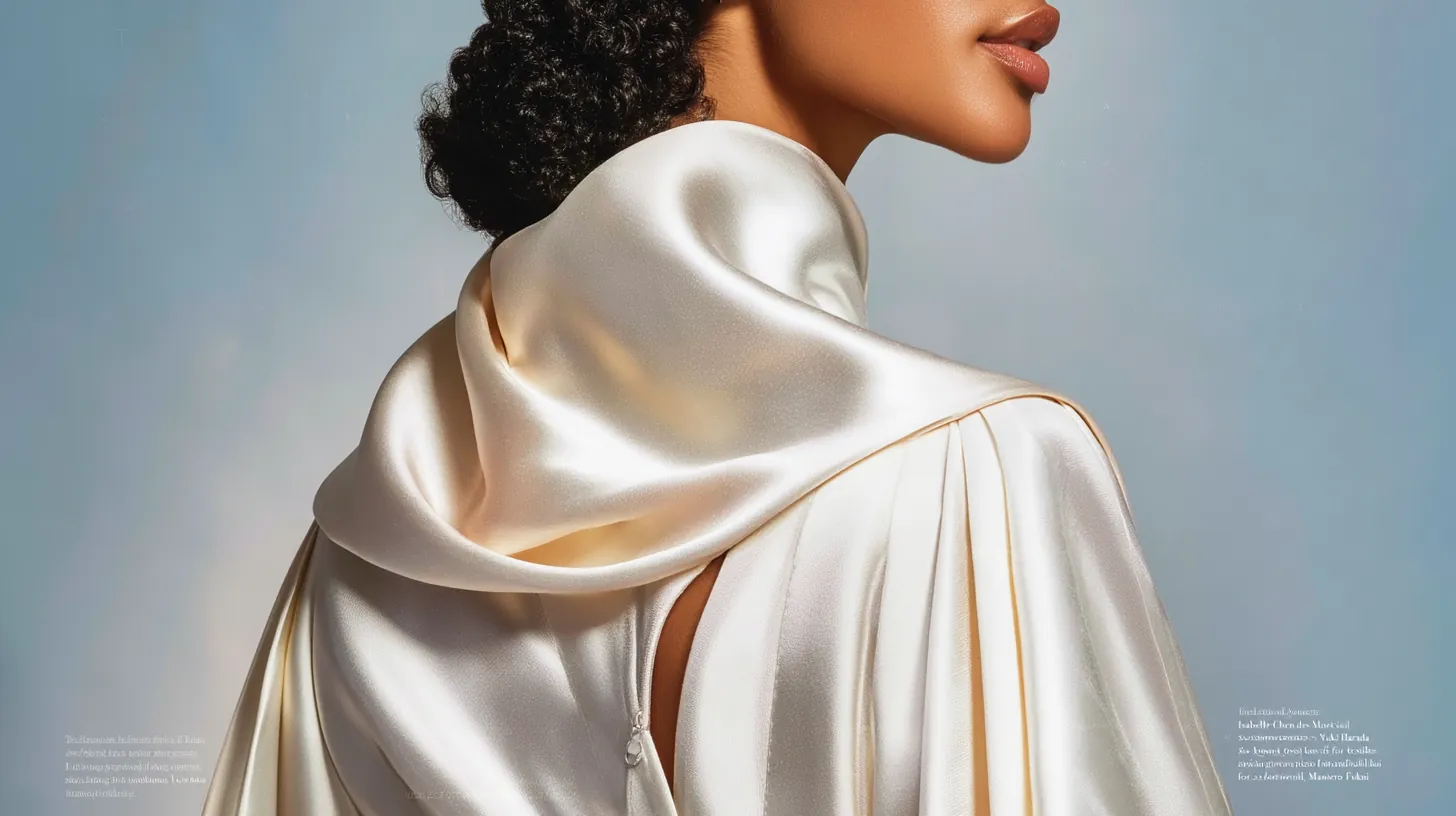 Como silk draping — 80 hours of hand-finishing per piece